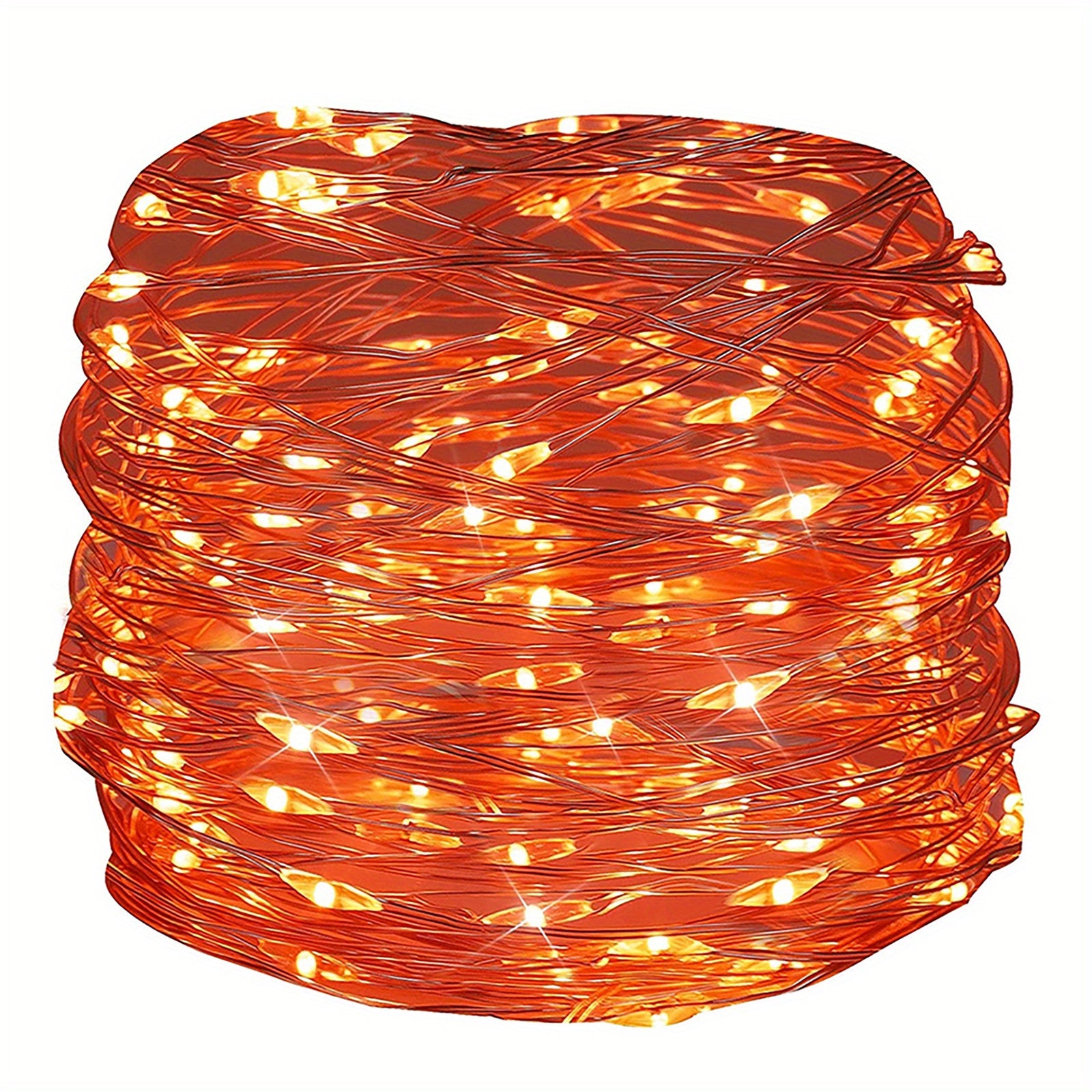 ROKASLO 1 pack of 5-meter fairy lights, 50 LED fairy tale lights, 3AA Battery powered LED lights, suitable for decoration such as Christmas, weddings, parties, family vacations, gatherings, weddings, etc. (always on)